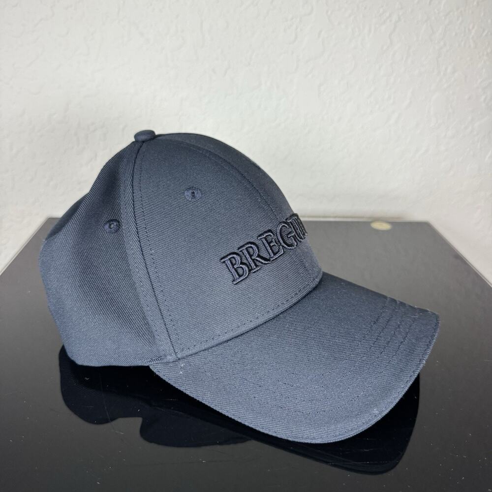 Breguet Hat Cap Dark Navy Blue Mens Strapback Embroidered Quiet Luxury - Picture 6 of 13
